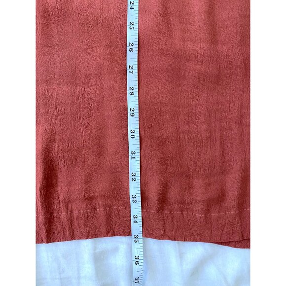 Stephan Schneider Rust Terracotta Draped Dress – (Size S) - Picture 8 of 9